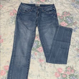 Size 1/2 light wash skinny jeans
